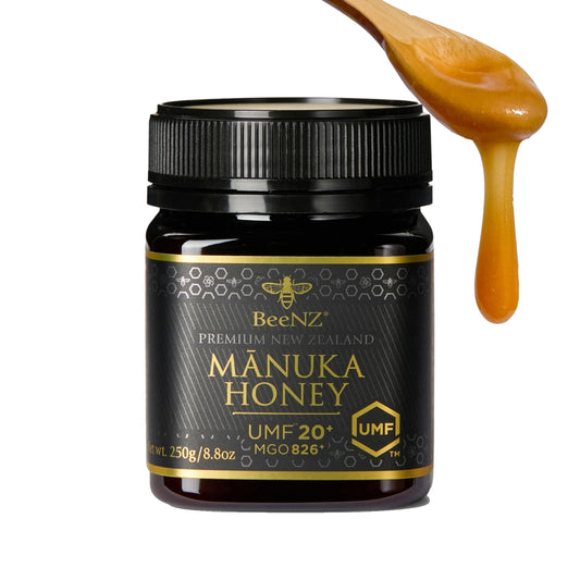BeeNZ UMF20+ Manuka Honey (Mgo 826+)