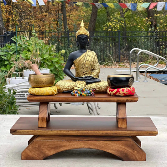 Luxe Wooden Floor Altar